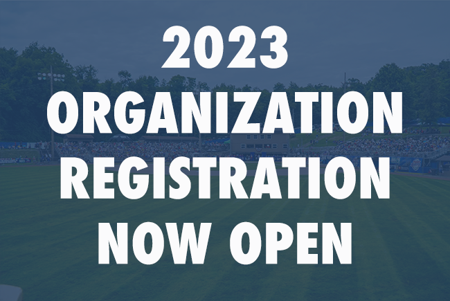 Organization Registration is Open - Click Here